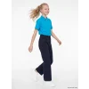 LCW Kids Lacivert Wideleg Kız Çocuk Gabardin Pantolon