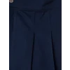 LCW Kids Lacivert Kız Çocuk Pileli Gabardin Şort Etek