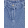 LCW Kids İndigo Wideleg Kız Çocuk Jean Pantolon