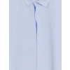 LCW Vision Mavi Regular Fit Keten Karışımlı Erkek Gömlek