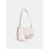 LCW ACCESSORIES Pembe Aksesuarlı Deri Görünümlü Kadın Omuz Çantası
