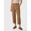 LCWAIKIKI Classic Haki Beli Lastikli Modal Karışımlı Kadın Pantolon