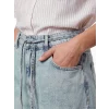 LCW Jeans İndigo Beli Lastikli Wideleg Kadın Jean Pantolon