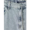 LCW Jeans İndigo Beli Lastikli Wideleg Kadın Jean Pantolon
