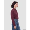 LCW Modest Bordo Modal Karışımlı Kadın Gömlek Tunik