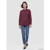 LCW Modest Bordo Modal Karışımlı Kadın Gömlek Tunik
