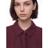 LCW Modest Bordo Modal Karışımlı Kadın Gömlek Tunik