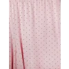 LCW DREAM Pembe V Yaka Puantiyeli Kadın Şortlu Pijama Takımı
