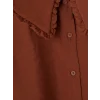 LCW EVERYDAY Bordo Bebe Yaka Bağlamalı Kadın Gömlek Tunik