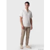 LCWAIKIKI Classic Sarı Regular Fit Çizgili Poplin Erkek Gömlek