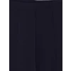 LCWAIKIKI Classic Lacivert Beli Lastikli Soft Touch Kadın Pantolon