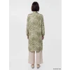 LCW Modest Yeşil Desenli Kadın Gömlek Tunik