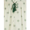 LCW DREAM Ekru V Yaka Desenli Kadın Pijama Takımı