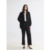 LCW EVERYDAY Siyah Kapüşonlu Kadın Tunik