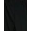 LCW DREAM Siyah Gömlek Yaka Kadın Şortlu Pijama Takımı