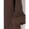 LCW baby Kahverengi Baskılı Erkek Çocuk Kalın Sweatshirt
