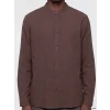 XSIDE Kahverengi Regular Fit Poplin Erkek Gömlek