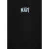 Mavi 6S10199-900 Mavi Logo Kapüşonlu Siyah Sweatshirt