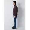 Mavi 0S20027-88083 Yarı Fermuarlı Kahverengi Sweatshirt