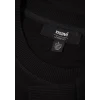 Mavi 0S10551-900 Mavi Logo Baskılı Bisiklet Yaka Siyah Sweatshirt