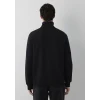 Mavi 0S20027-900 Yarı Fermuarlı Siyah Sweatshirt
