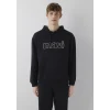 Mavi 0S10196-900 Mavi Logo Baskılı Siyah Sweatshirt