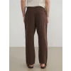 XSIDE Kahverengi Loose Fit Erkek Müslin Pantolon