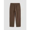 XSIDE Kahverengi Loose Fit Erkek Müslin Pantolon