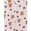 LCW Young Ekru Bebe Yaka Ayıcık Baskılı Kadın Şortlu Pijama Takımı