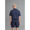 Defacto E0804AXNV175 Lacivert Nefes Alabilir Relax Fit Akışkan Kumaş Bermuda Lacivert Şort