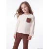 LCW Kids Ekru Kız Çocuk Taytlı Takım