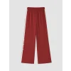 LCW Kids Bordo Geniş Paça Kız Çocuk Soft Touch Eşofman Altı
