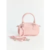 LCW ACCESSORIES Pembe Deri Görünümlü Kadın Omuz Çantası