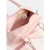 LCW ACCESSORIES Pembe Deri Görünümlü Kadın Omuz Çantası
