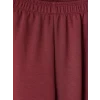 LCW Kids Bordo Şeritli Soft Touch Kız Çocuk Eşofman Altı