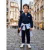 LCW Kids Lacivert New York Baskılı Erkek Çocuk Takım