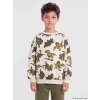 LCW Kids Beyaz Dinozor Baskılı Erkek Çocuk Takım