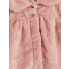 LCW baby Pembe Bebe Yaka Kız Bebek Pelüş Hırka