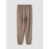 LCW Kids Kahverengi Erkek Çocuk Soft Touch Jogger Eşofman Altı