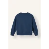 Defacto I4159A8NV244 Lacivert Relax Fit Bisiklet Yaka Baskılı Sweatshirt Kız Çocuk