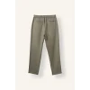 Defacto H3877AXKH465 Haki Ultra Yumuşak Beli Lastikli Bağcıklı Relax Fit Pantolon