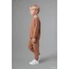 Defacto H5617A5BG704 Bej Uzun Kollu Sweatshirt Elastik Belli Eşofman Altlı 2li Takım Erkek Bebek