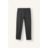 Defacto C7508AXAR163 Antrasit Tailored Fit Düz Paça Her Yöne Esneyen Yumuşak Tuşe Cepli Pantolon