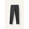 Defacto C7508AXAR163 Antrasit Tailored Fit Düz Paça Her Yöne Esneyen Yumuşak Tuşe Cepli Pantolon