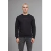 Defacto X8282AZBK81 Siyah Boxy Fıt Bisiklet Yaka Baskılı Sweatshirt