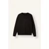 Defacto X8282AZBK81 Siyah Boxy Fıt Bisiklet Yaka Baskılı Sweatshirt