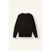 Defacto X8282AZBK81 Siyah Boxy Fıt Bisiklet Yaka Baskılı Sweatshirt