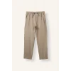 Defacto H3877AXBG716 Bej Ultra Yumuşak Beli Bağcıklı Relax Fit Pantolon