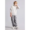 Defacto H7132A8GR294 Gri Oversize Yarım Fermuarlı Dik Yaka Sweatshirt Erkek Çocuk