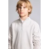Defacto H7132A8GR294 Gri Oversize Yarım Fermuarlı Dik Yaka Sweatshirt Erkek Çocuk